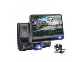 PUGTOP Kamera Mobil Dashcam Front Cabin 4 Inch 960p - PG32